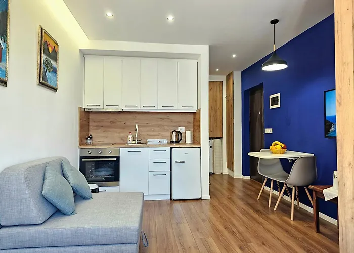 Appartement Blue Studio, Modern & Beachfront - By Beta Premium *